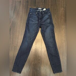 Good American-Good Waist Crop Blue025